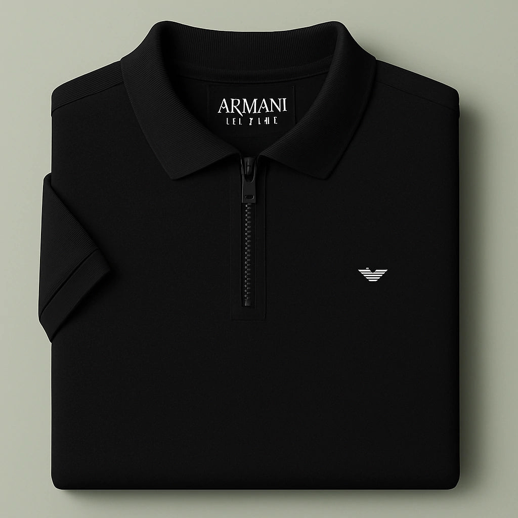 KIT 3 POLOS ZIPER EA7