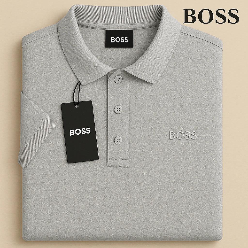 CAMISA POLO BOSS - COTTON SUPREME 2025