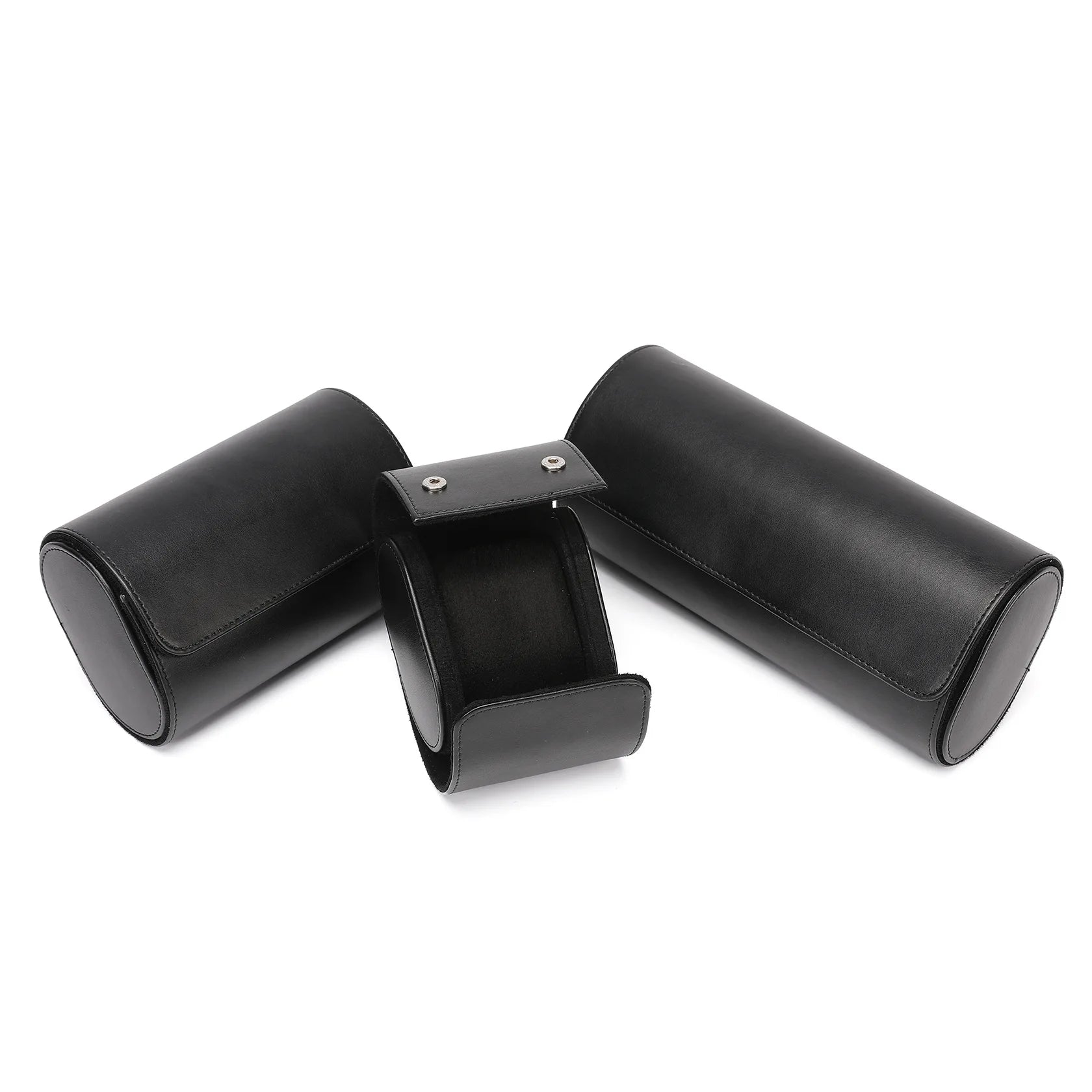 Porta-Relógio em Couro