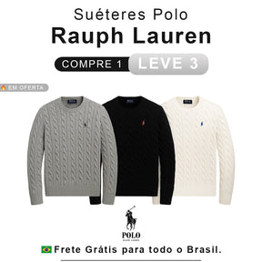 [ COMPRE 1 LEVE 3 ] - Suéteres Manga Longa de Algodão Premium 🔥