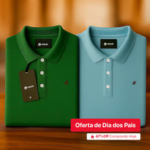 Kit 2 Camisa Polo ELL.US - Promoção de Dia dos Pais