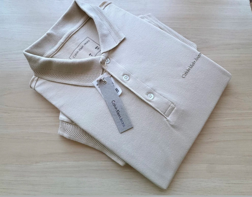 CAMISA POLO C.K - MINIMALISTA