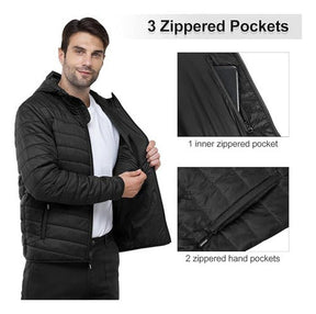 Casaco Masculino Jaqueta Puffer Bobojaco Corta Vento/Frio