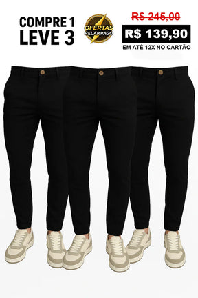 [ COMPRE 1 LEVE 3 ] Calça Alfaiataria Mônaco com Ajuste