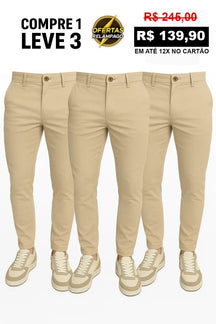 [ COMPRE 1 LEVE 3 ] Calça Alfaiataria Mônaco com Ajuste