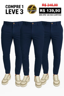 [ COMPRE 1 LEVE 3 ] Calça Alfaiataria Mônaco com Ajuste