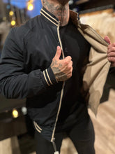 JAQUETA PREMIUM CASUAL REVERSIVEL BEGE/PRETA