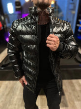 JAQUETA PUFFER PREMIUM PEROLIZADA PRETA