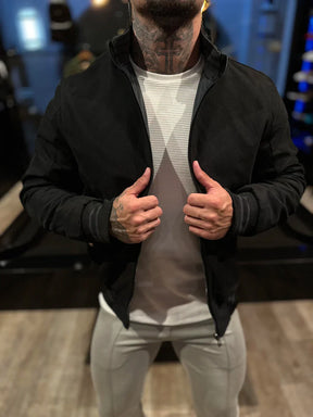 JAQUETA PREMIUM CASUAL REVERSIVEL PRETA/CHUMBO