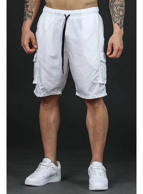 Shorts Cargo White Summer